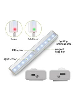 AMERTEER Built-in Rechargeable Battery Wardrobe Light White 0.12kg  - Image 3