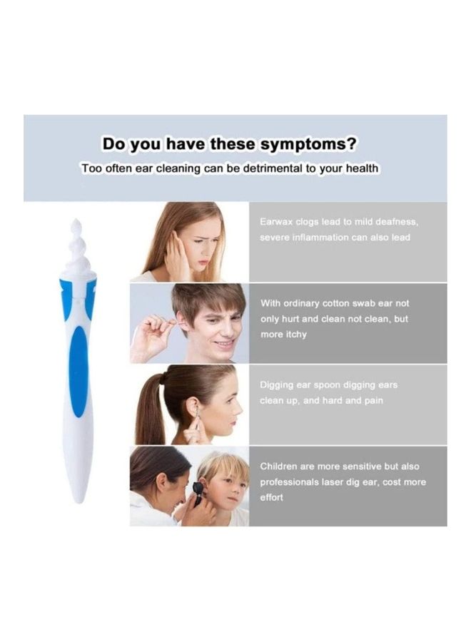 Generic - Spiral Ear Cleaner with 16 Pieces Washable Tips - Image 1