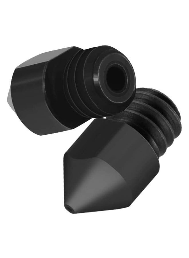Aibecy 3-Piece 3D Printer Filament Nozzle Set Black  - Image 2