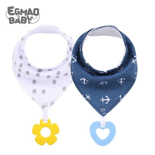 2 Pieces Teether Bibs - Image 2