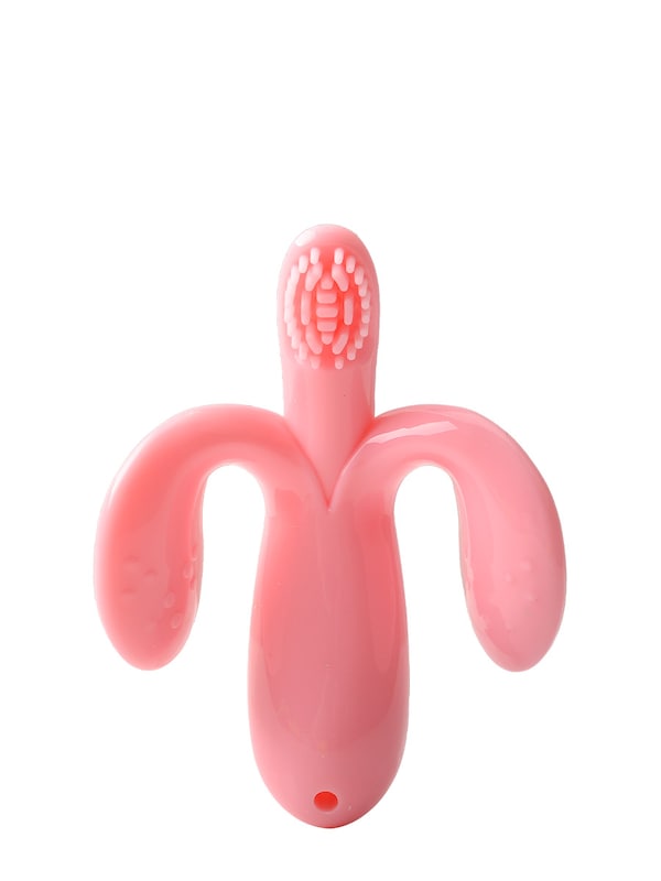 Baby's Cute Banana Design Soft Non Toxic  Teether - Image 2