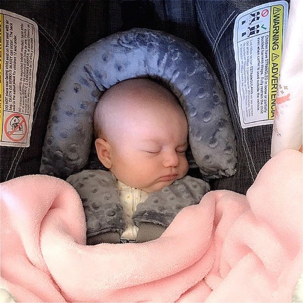 Baby's Safety Headrest Anti-Fall Seat-Belt Suit  - Image 2