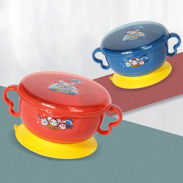 Drop-Proof And Anti-Scald Child Safety Food Bowl - Image 3