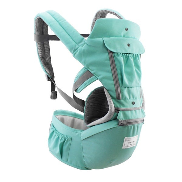 Hipseat Multi-Functional Lightweight All-Season Breathable Warm Wind-Proof Baby Carrier - Image 2
