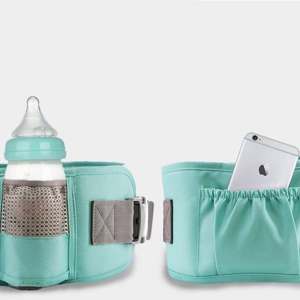 Hipseat Multi-Functional Lightweight All-Season Breathable Warm Wind-Proof Baby Carrier - Image 4