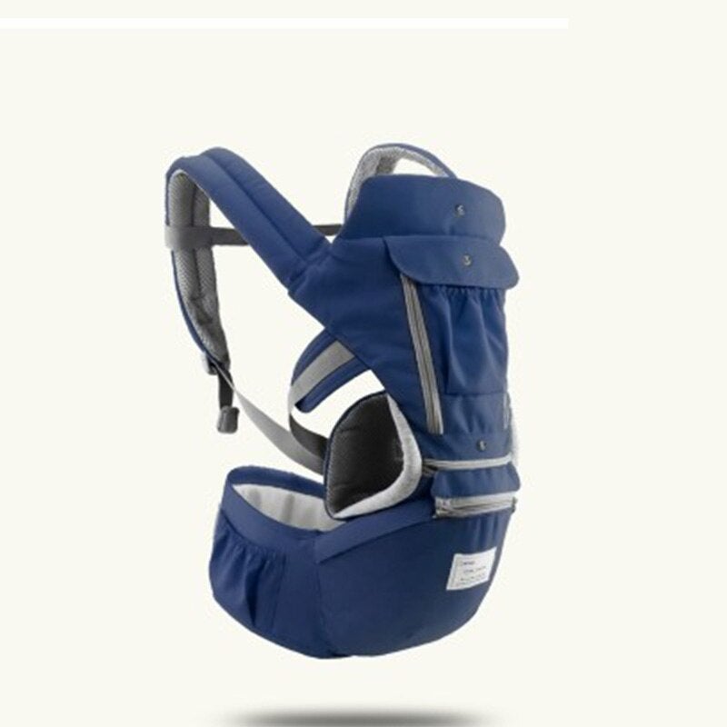Hipseat Multi-Functional Lightweight All-Season Breathable Warm Wind-Proof Baby Carrier - Image 1