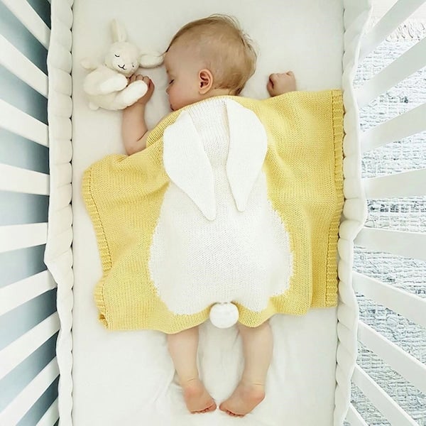 Lovely Cartoon Design Soft Swaddle Blanket - Image 4