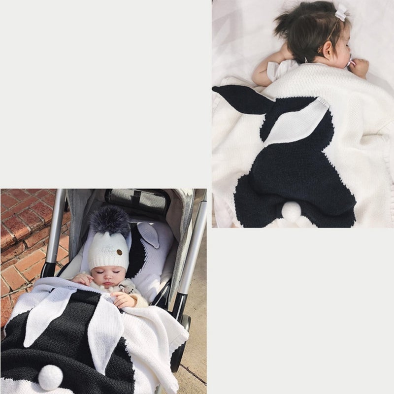 Lovely Cartoon Design Soft Swaddle Blanket - Image 1