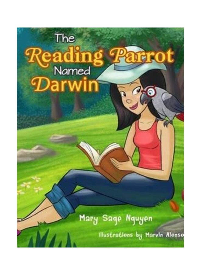 The Reading Parrot Named Darwin hardcover english 