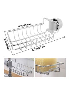 AMERTEER Kitchen Sink Organizer Silver 200grams  - Image 2
