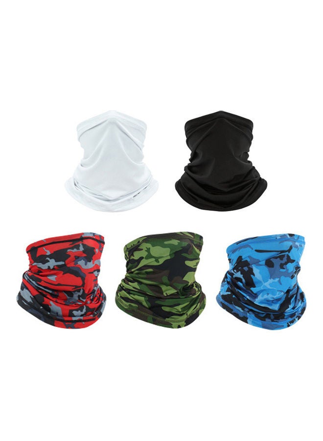 Generic 5-Piece Neck Gaiter Face Cover Mask - Image 1