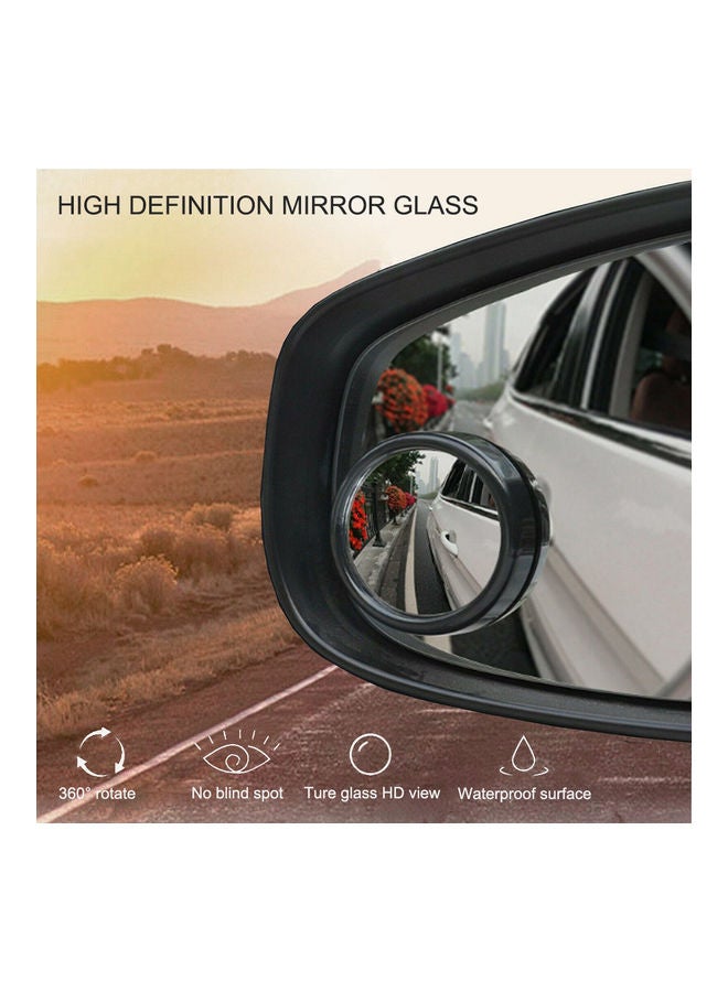 2-Piece Car 360° Blind Spot Mirror - Image 3