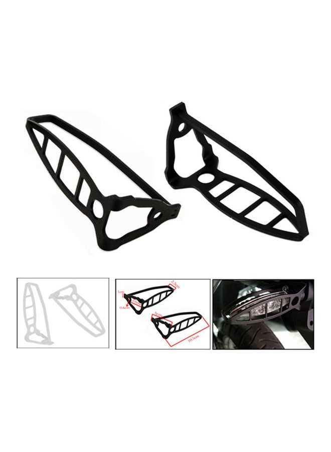 Generic - 2-Piece Motorcycle Front Turn Signal Light Cover - Image 1