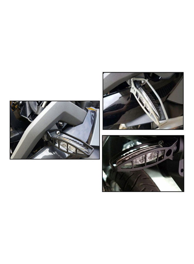 Generic - 2-Piece Motorcycle Front Turn Signal Light Cover - Image 1