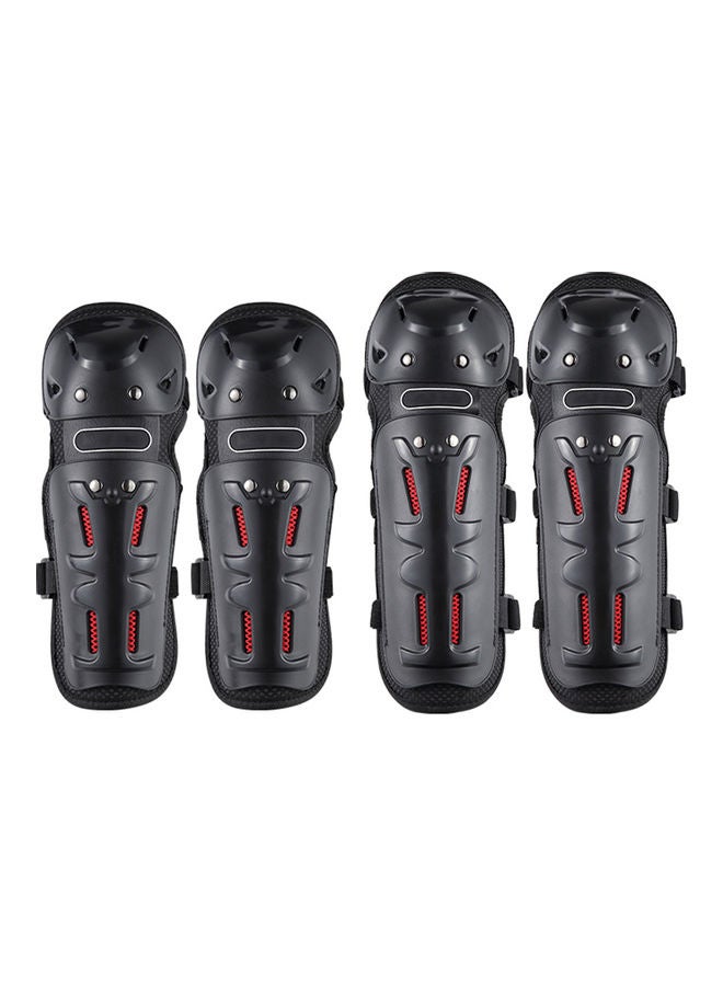 4-Piece Cycling Knee Brace And Elbow Guards - Image 4