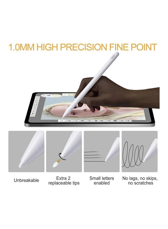 ACHAS Touch Capacitive Stylus Pen white  - Image 2
