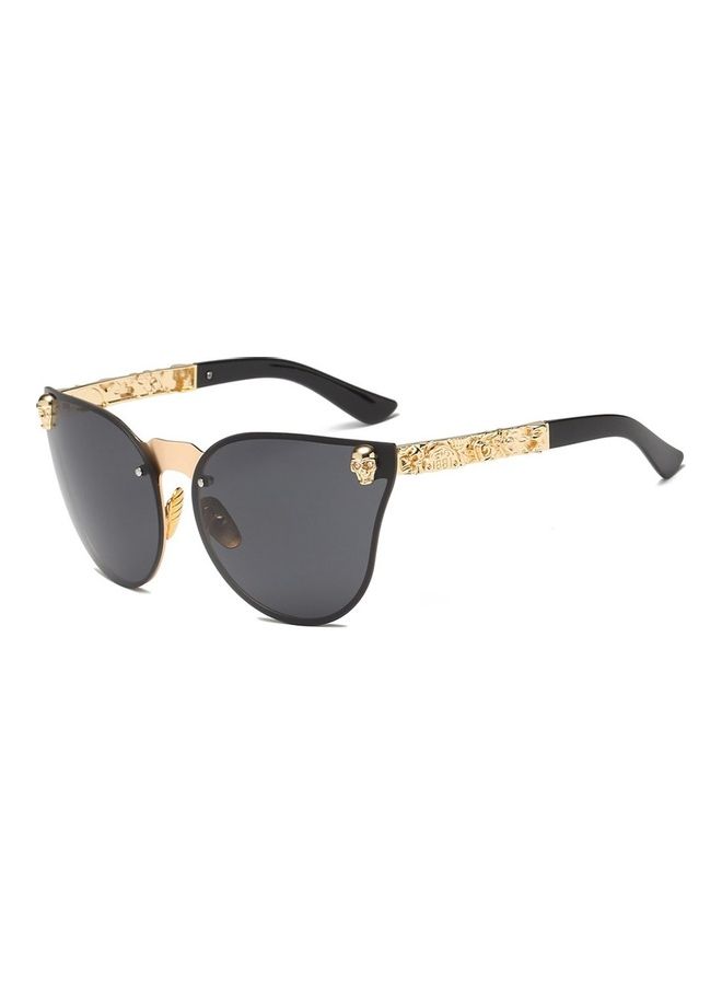 Women's Skull Big Frame Retro Sunglasses - Image 4