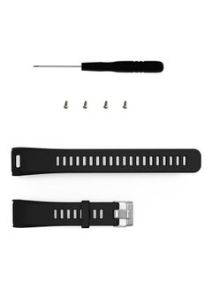 ماركة غير محددة سوار كلاسيكي ناعم من السيليكون مناسب لساعة Garmin Vivosmart HR.  - Image 5