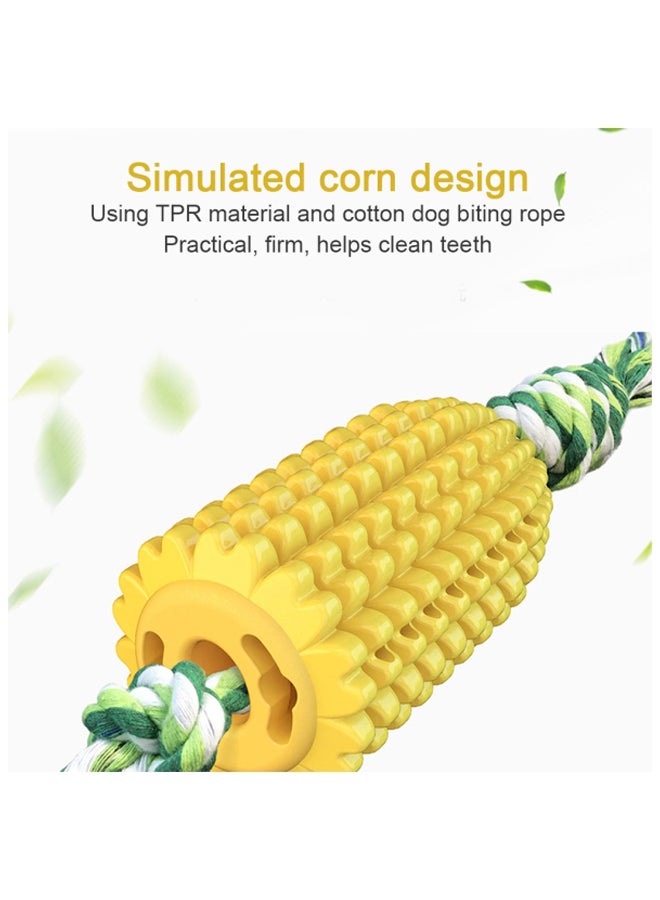 لعبة مضغ للكلاب على شكل ذرة أصفر 12.50x6.00x6.00سم - Image 3