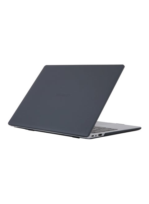 Transparent Matte Laptop Shell Cover Black