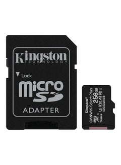 Kingston Canvas Select Plus UHS-I MicroSDHC Memory Card With SD Adapter Black  - Image 1