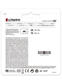 Kingston Canvas Select Plus UHS-I MicroSDHC Memory Card With SD Adapter Black  - Image 4