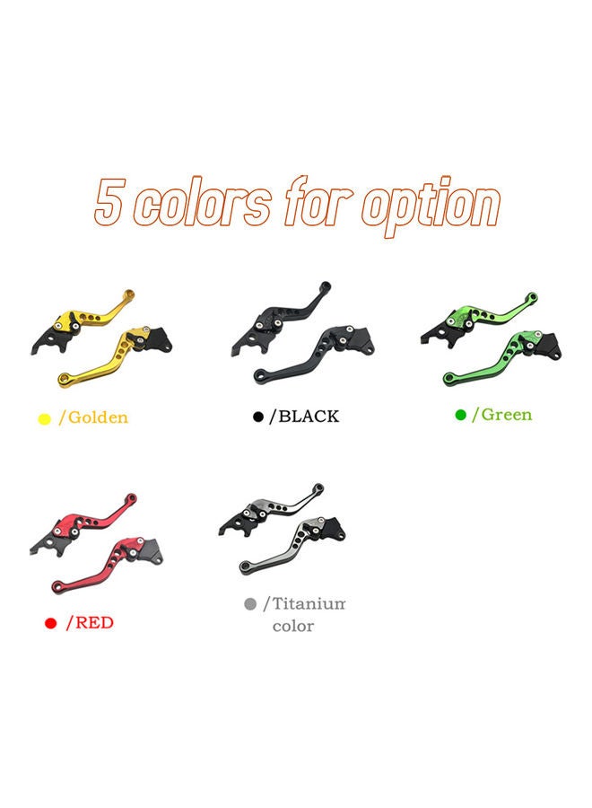 Generic 2-Piece Bike Brake Handles Clutch Lever - Image 3