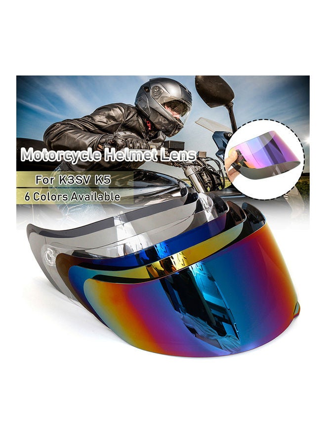 Generic Motorcycle Wind Shield Helmet Lens Visor  - Image 2
