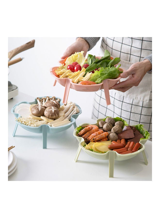 Creative Household Tableware Plate Random Colours Multicolour 20x17x17cm - Image 2