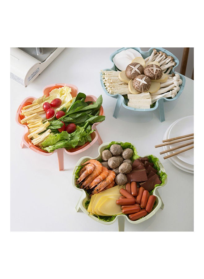 Creative Household Tableware Plate Random Colours Multicolour 20x17x17cm - Image 4