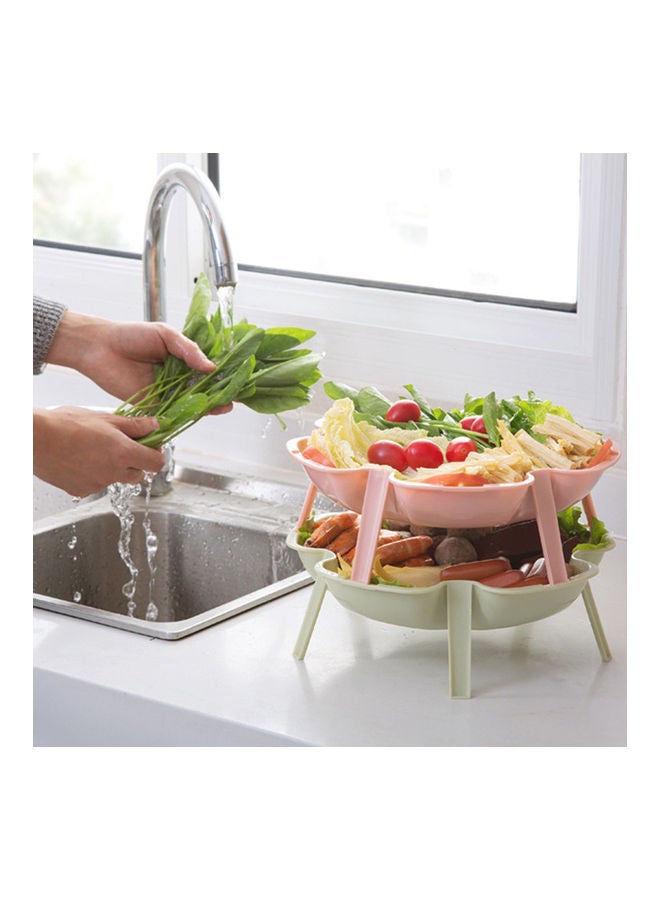 Creative Household Tableware Plate Random Colours Multicolour 20x17x17cm - Image 5