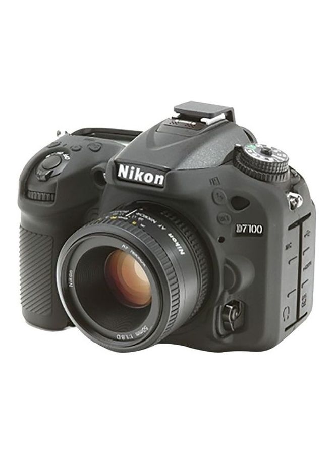 Generic Easy Silicone Protection Cover For D7100-D7200 Black  - Image 3