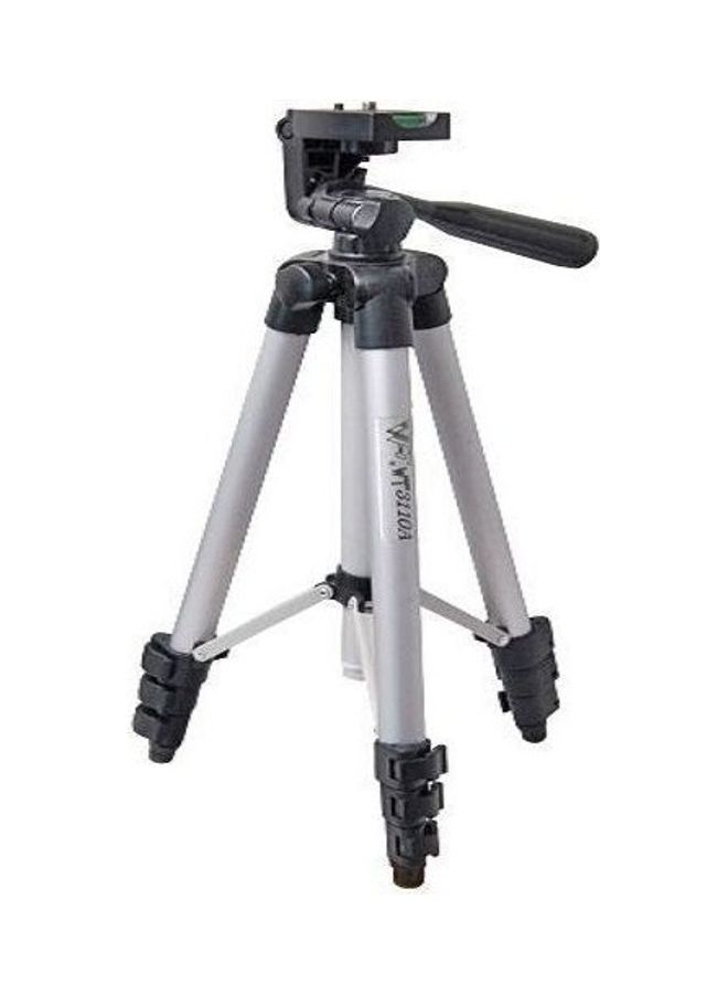 Universal Aluminium Alloy Stand Tripod For Photography Silver/Black