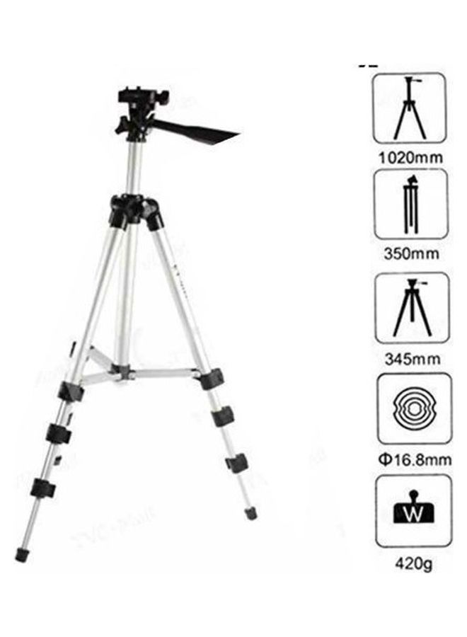 Generic Portable Digital Camera And Smart Phones Tripod Black  - Image 3