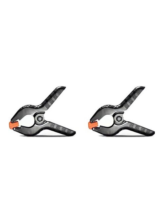 Photography Background Photo Studio Backdrop With Two Clamp Black  - Image 2