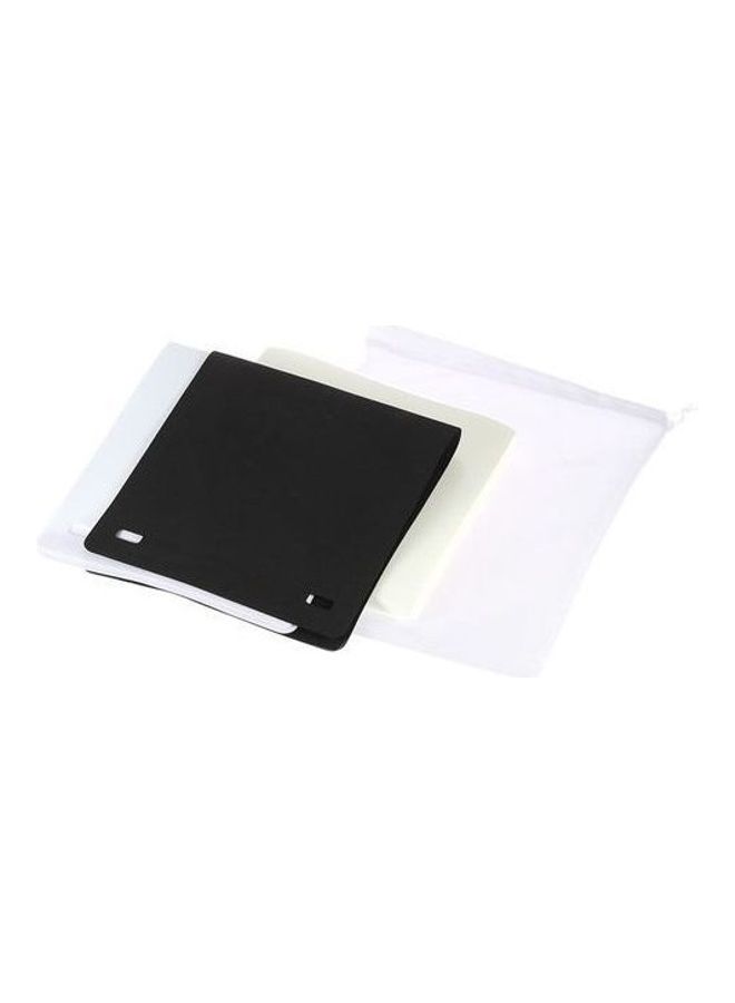 LED Studio Light Box Photography With Backdrops White - Image 3