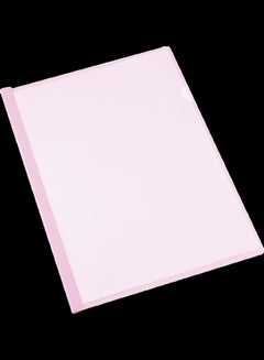 Deli A4 Sliding Bar Report File Pink 