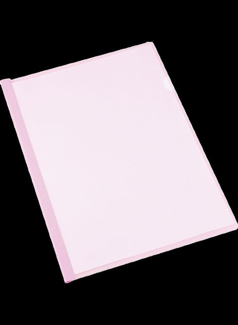 A4 Sliding Bar Report File Pink
