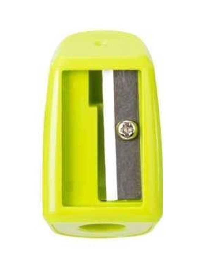 Deli Pencil Sharpener E0520 . 1-hole W/soft Rubber  (36 PCS) colour may vary