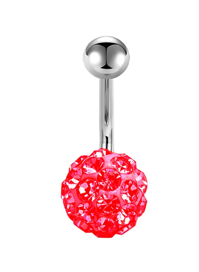 C-bo Crystal Studded Belly Ring