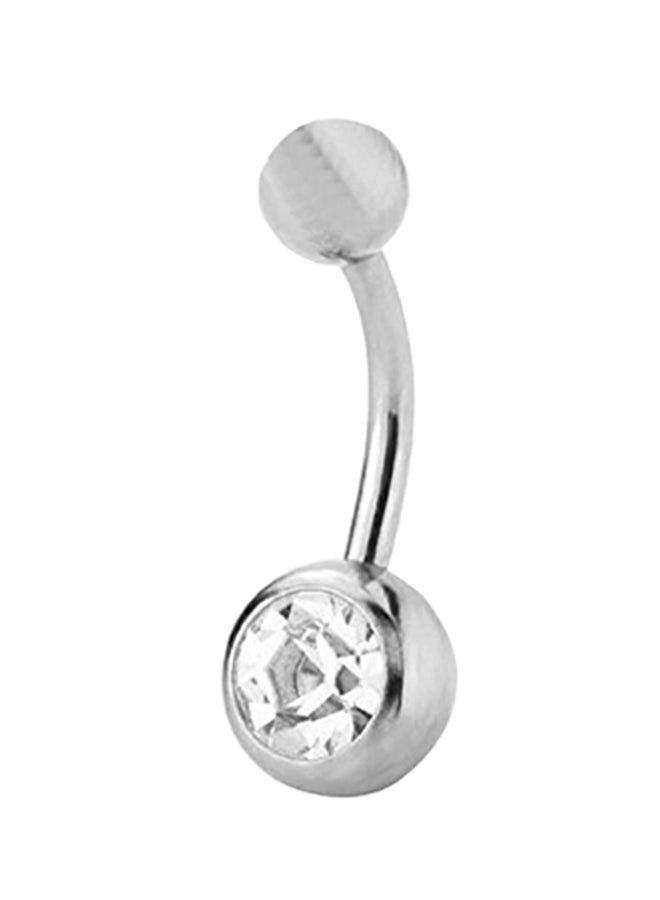 C-bo Crystal Studded Belly Ring