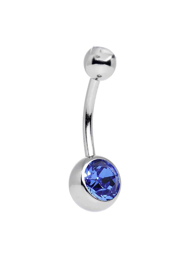 C-bo Crystal Studded Belly Ring