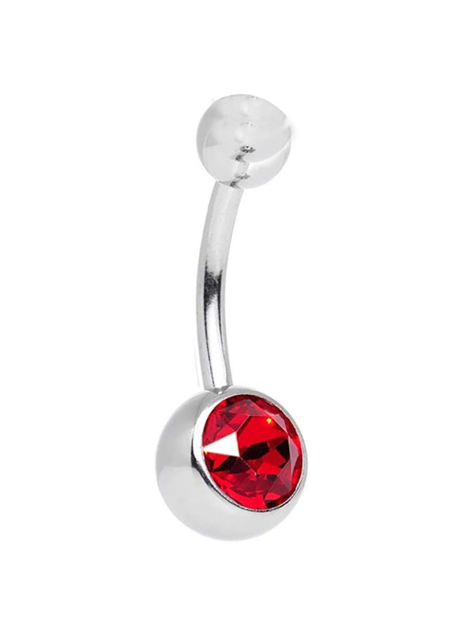 C-bo Crystal Studded Belly Ring