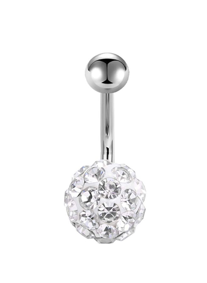 C-bo Crystal Studded Belly Ring