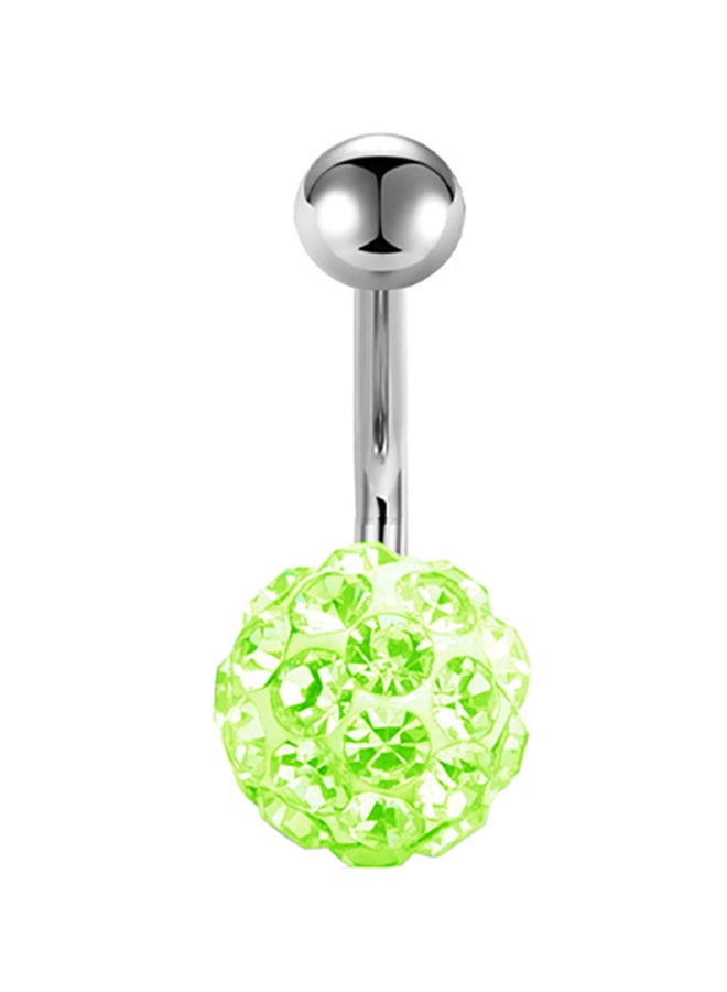 C-bo Crystal Studded Belly Ring