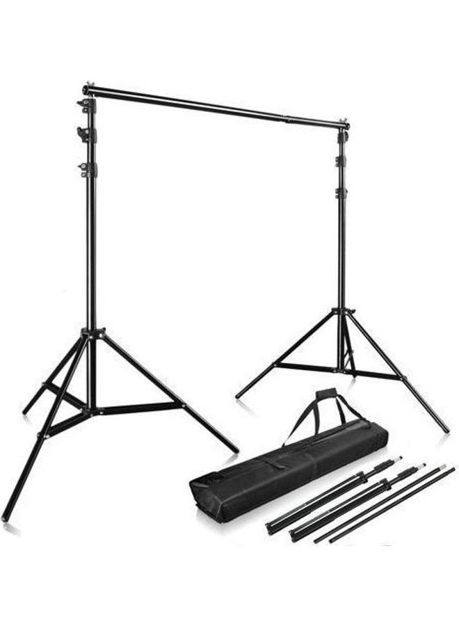 Generic - Stands Backdrop With Cloth Background GreenBlack - Image 1