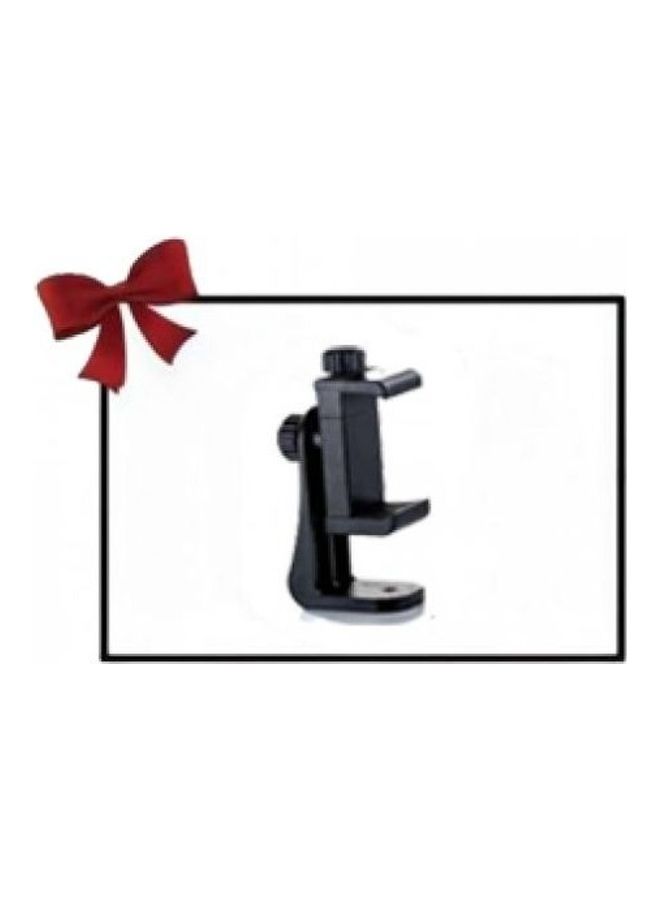 WEIFENG Professional Tripod With 2 Free Mobile Phone Clamps Black  - Image 4
