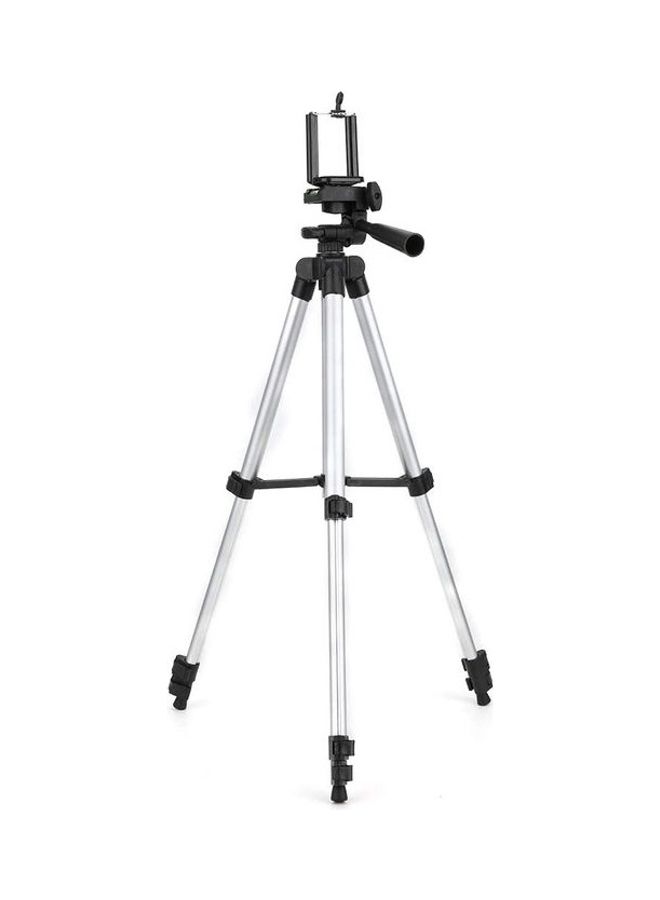 Dimensional Head Foldable Tripod Stand SilverBlack  - Image 1