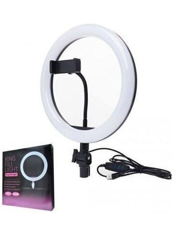 Ring Light For Photography And Makeup With 3 Light Modes Black/White  - Image 2
