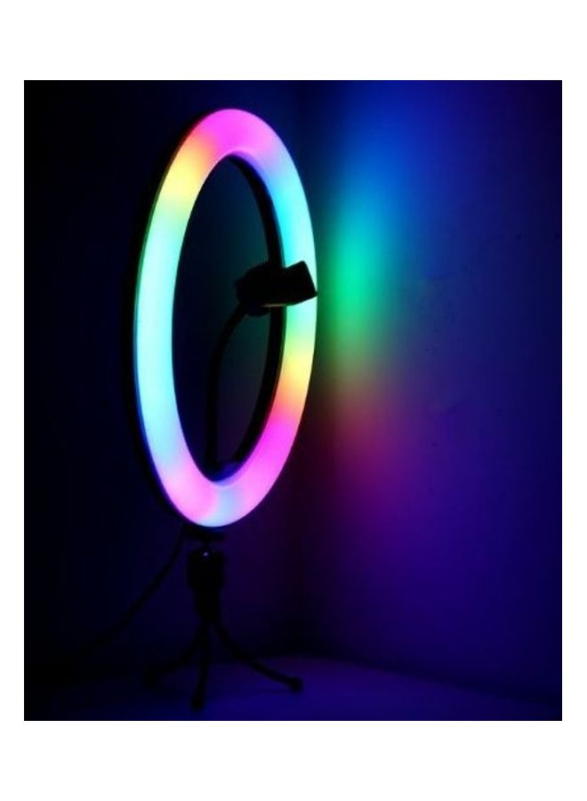 حلقة إضاءة ذاتية التصوير بفضاء لوني ار جي بي أسود/أبيض - Image 2